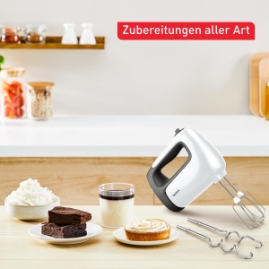 Mixer manual Tefal PrepMix 500W, albgri, cu 5 viteze si functia Turbo - Img 3
