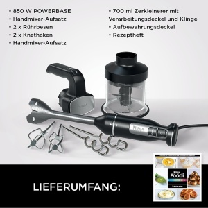 Mixer multifunctional Ninja Foodi CI100EU 3-in-1 850W Negru - Img 2
