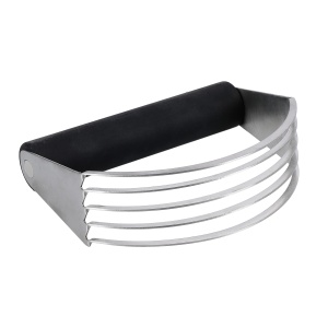 Mixer pentru aluat KitchenAid din inox cu 5 lame curbe manere ergonomice