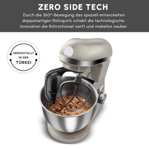 Mixer Planetar Karaca Mastermaid Chef Pro 1500W 5L Culoare Crema - Img 4