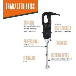 Mixer Profesional Lacor 69934, 650 W, 180 L Capacitate, 50 cm - Img 3
