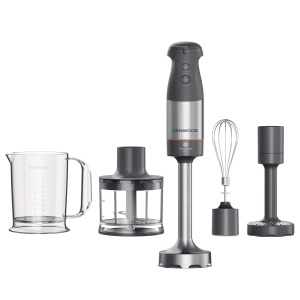 Mixer vertical Kenwood Triblade XL HBM60.307GY, 1000W, gri, cu accesorii - Img 1