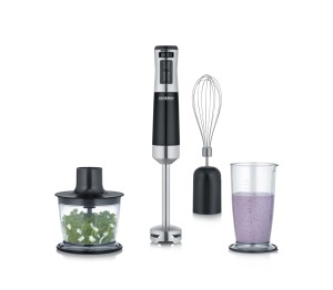 Mixer vertical SEVERIN SM 3772, 600W, cu accesorii, negruinox