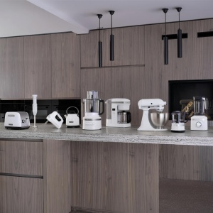 Mixxer manual KitchenAid 5KHM5110EWH, 5 viteze, alb - Img 6