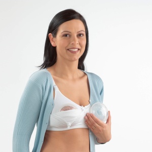 Modelatoare de sfarcuri Medela - Modeleaza sfarcurile inversate sau plate in pregatirea pentru alaptare - Fara BPA - Marime unica pentru toate mamele  - Img 4