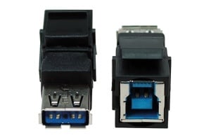 Modul USB 3.0 BA Keystone Bachmann 917401, negru, flexibil si robust