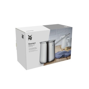 Mokkakanne WMF Gourmet 340 ml pentru 6 cesti, Cromargan inox, argintie - Img 5