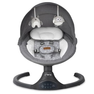 MoMi KENANI Balansoar pentru bebelusi Bluetooth telecomanda greutate maxima 9 kg - Img 17