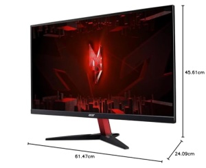 Monitor de gaming Acer Nitro KG272E 27 inchi (ecran de 69 cm) Full HD, HDMI 100Hz, VGA 75Hz, 1ms (VRB), 2xHDMI 1.4, VGA, AMD FreeSync, negru - Img 7
