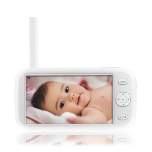 Monitor electronic pentru bebelusi Lionelo Babyline 91 cu camera rotativa 360deg Full HD Ecran de 5 Raza de actiune 50 m 300 m Comunicare bidirectiona - Img 6