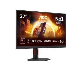 Monitor Gaming AOC U27G4R 27 inch, 160Hz320Hz, IPS, Negru
