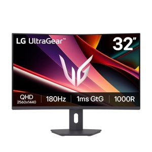Monitor Gaming Curbat LG UltraGear 32G60ZA-B, 32 inch, QHD, 180Hz, Negru