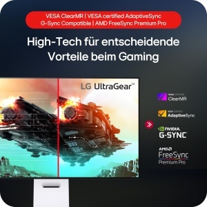 Monitor Gaming LG Ultragear 32GS95UV-W, 32 inch, 4K UHD, OLED, 240Hz - Img 6