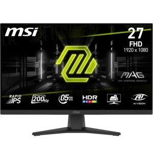 Monitor Gaming MSI MAG 272F, 27 inch, FHD 1920x1080, 200Hz, Negru