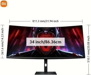 Monitor Gaming Ultrawide XIAOMI G34WQi 34 Zoll WQHD 180Hz - Img 6