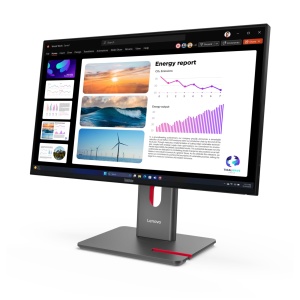 Monitor LED Lenovo ThinkVision P24Q-40, 61 cm, 2560 x 1440 QHD, 120 Hz, Negru