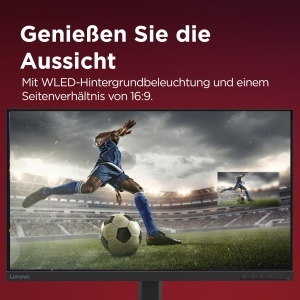 Monitor Lenovo L27-41 27 inch Full HD 100Hz IPS Raven Black - Img 4