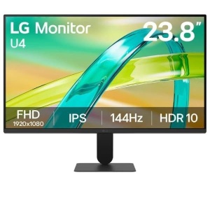 Monitor LG 24 inch FHD IPS, 144Hz, HDR10, design ultra subtire