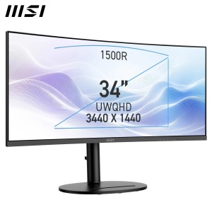 Monitor PC curbat MSI Modern MD342CQP, 34 inch, UWQHD, 1500R, KVM, PipPBP - Img 2