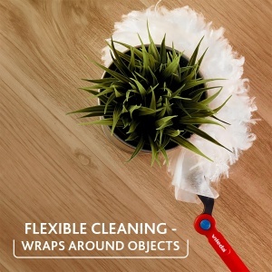 Mop cu cap de schimb Vileda Flex Catch, 32 bucati, 360 curatare, reciclat - Img 6