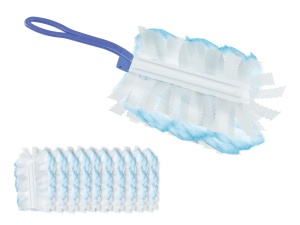 Mop cu maner Beper C203PUL004, 10 lavete, eficient impotriva prafului si alergenilor