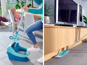 Mop pentru podea Leifheit Profi XL super Soft, 42 cm, maner din otel 146 cm - Img 6
