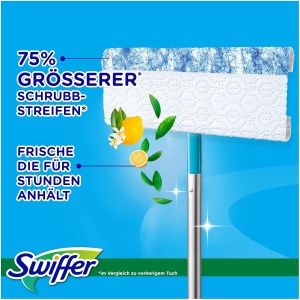 Mop umed Swiffer Starter-Set cu 1 mop si 6 lavete umede - Img 3