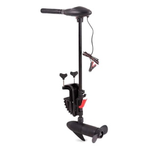 Motor electric pentru barci Intex - 420W, negru, cu indicator de baterie