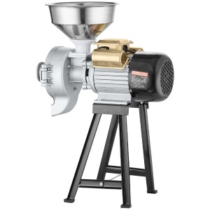 Moulin de cereale electrica VEVOR GM-002, 3000W, 50 kgh, inox - Img 9