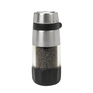 Moulineta de piper OXO cu design elegant din otel inoxidabil, ajustabila - Img 1