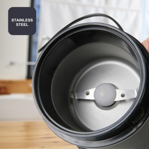 Moulineta electrica BLACKDECKER BXCG150E, 150W, 50g, inox, negru - Img 5