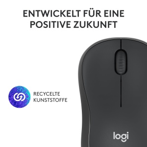 Mouse Bluetooth Logitech M240 Silent, compact, wireless, design ergonomic - Img 9