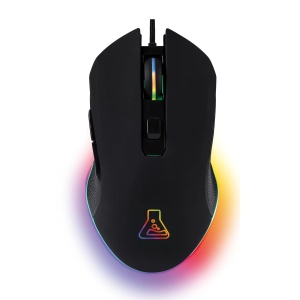 Mouse de gaming THE G-LAB Kult Helium, senzor optic 800-6400 DPI, iluminare LED