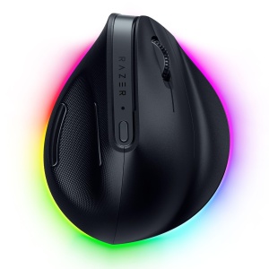 Mouse ergonomic vertical Razer Pro Click V2, wireless, negru, 30K senzor optic