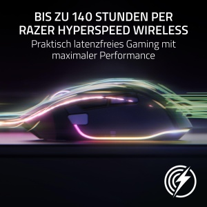 Mouse gaming Razer Basilisk V3 Pro 35K Phantom White, wireless, RGB, ergonomic - Img 4