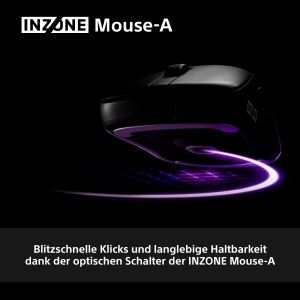 Mouse Gaming Sony INZONE Mouse-A, 8000Hz Polling, 30000 DPI, Negru - Img 7