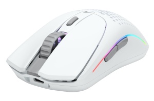 Mouse gaming wireless Glorious Model O 2 - Alb superusor 68g senzor 26000 DPI - Img 3