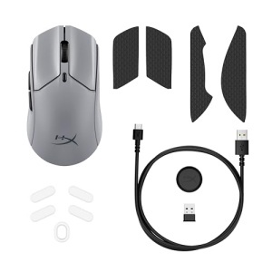 Mouse gaming wireless HyperX Pulsefire Haste 2 Pro 4K 26000 DPI gri 61 g - Img 14