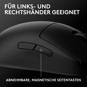 Mouse gaming wireless Logitech G PRO 2 LIGHTSPEED 44K DPI USB-C Negru - Img 2