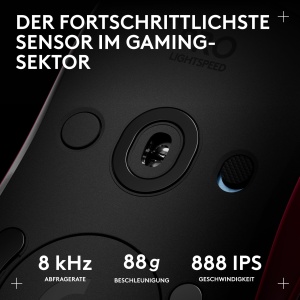 Mouse gaming wireless Logitech G PRO 2 LIGHTSPEED senzor HERO 2 USB-C roz - Img 4