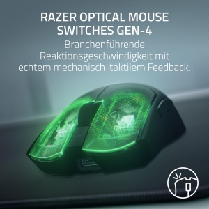 Mouse gaming wireless Razer Viper V4 Pro, ultrausor 49g, senzor Focus Pro 50K, negru - Img 8