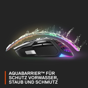 Mouse wireless gaming SteelSeries Aerox 5 RGB ultralight 9 butoane Bluetooth24 GHz - Img 7