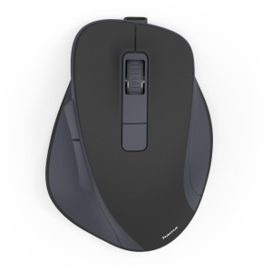 Mouse wireless Hama WM-500 ergonomic fara zgomot de clic 1600 DPI Negru