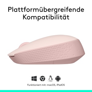Mouse wireless Logitech M171, 2 butoane, raza de actiune 10 m, design ergonomic - Img 7