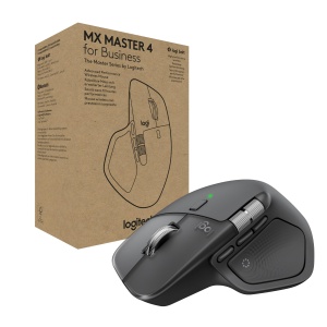 Mouse wireless Logitech MX Master 4 Business 8K DPI MagSpeed Scroll Bluetooth USB-C Grafit