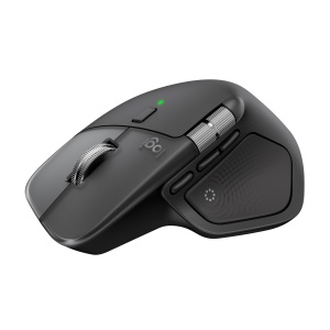 Mouse wireless Logitech MX Master 4 Space Black ergonomic Bluetooth incarcare USB-C