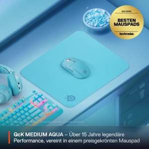 Mousepad SteelSeries QcK Aqua 320 mm x 270 mm Anti-Rutsch - Img 2