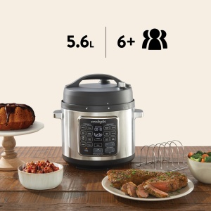 Multicooker Crockpot Turbo Express CSC062X, 5.6L, 14 functii, antiaderent - Img 3