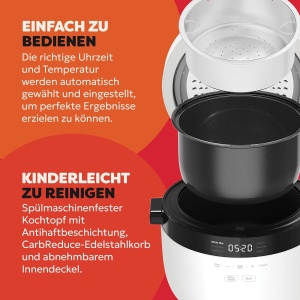 Multicooker Instant Pot 2,8 L - Antiaderent, cu functie de gatire lenta si aburire - Img 7