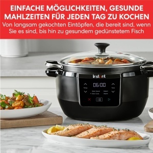 Multicooker Instant Pot 71L 4 Functii 800W Negru - Img 4
